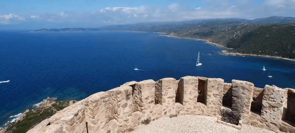 Castle with overview of water
